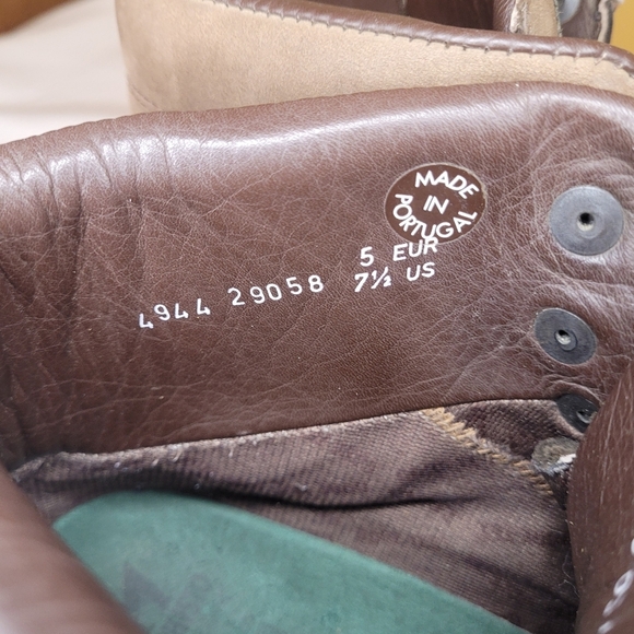 Mephisto Tan Lace Up Boots - Picture 6 of 10